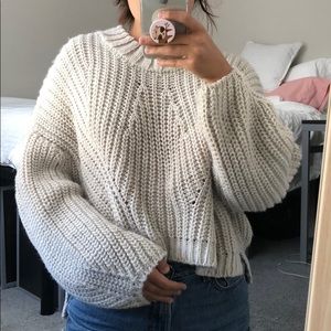 Chunky Cropped Sweater